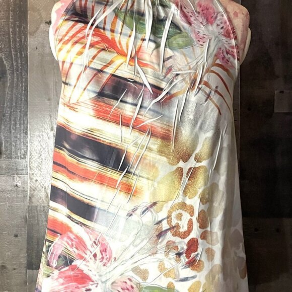 3 TOPS $25 NWOT STYLE & COMPANY PETITE MEDIUM MULTI PASTEL FLOWER DESIGN BLOUSE - Picture 12 of 13